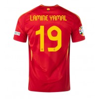 Spain Lamine Yamal #19 Replica Home Shirt Euro 2024 Short Sleeve